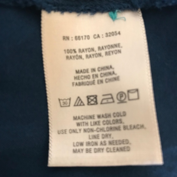 Maeve from Anthropologie Navy Peplum V-Neck Blouse - Picture 5 of 5